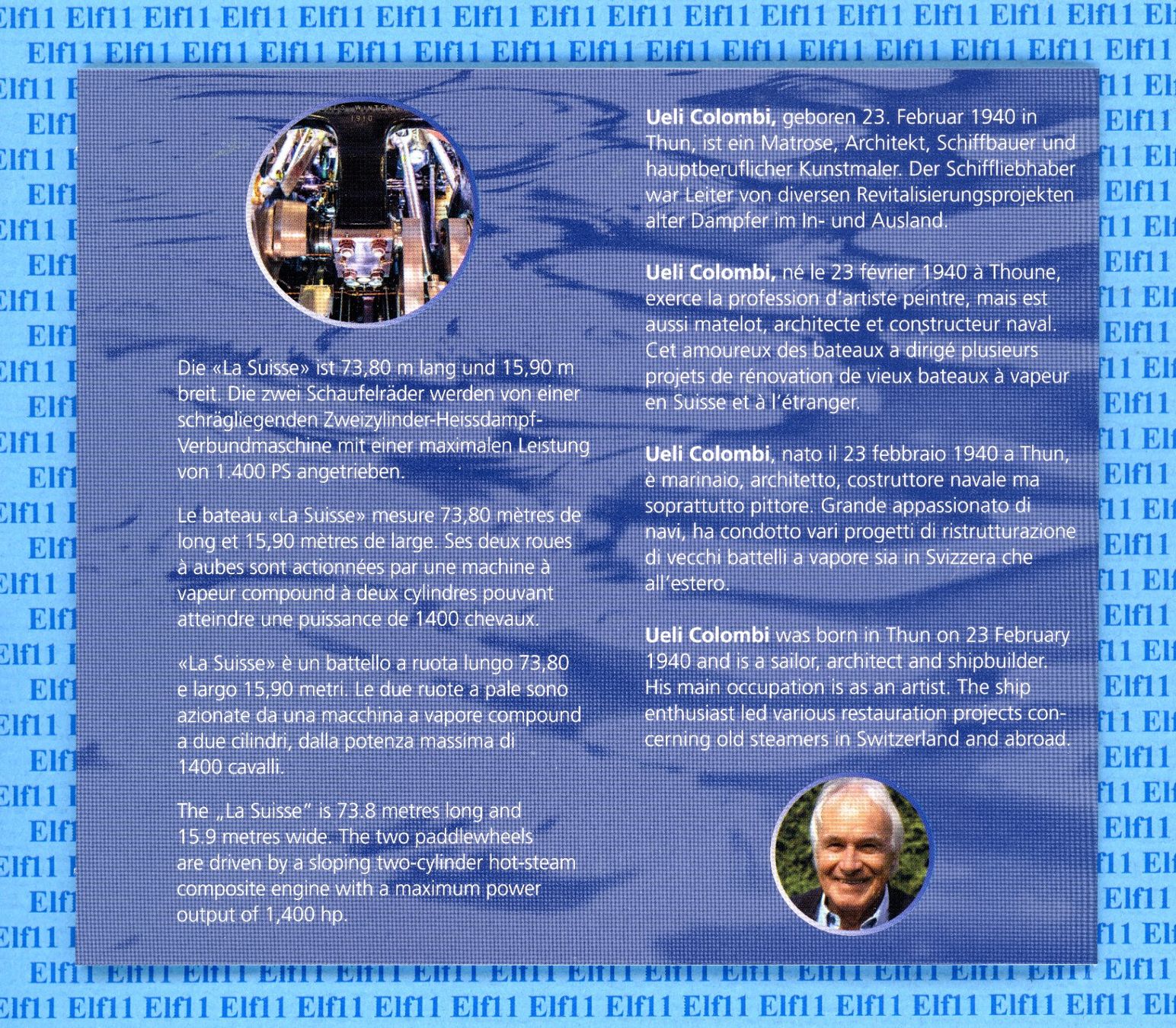 Tutti le monete: CHF__20.00 2018 DS La Suisse im Folder stgl 20 Franken – Nuovo e nell'imballaggio originale da Widnau venduto da Elf11 4