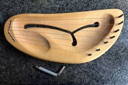Handgefertigte Tischharfe Aurus  seltenes Liebhaberstück