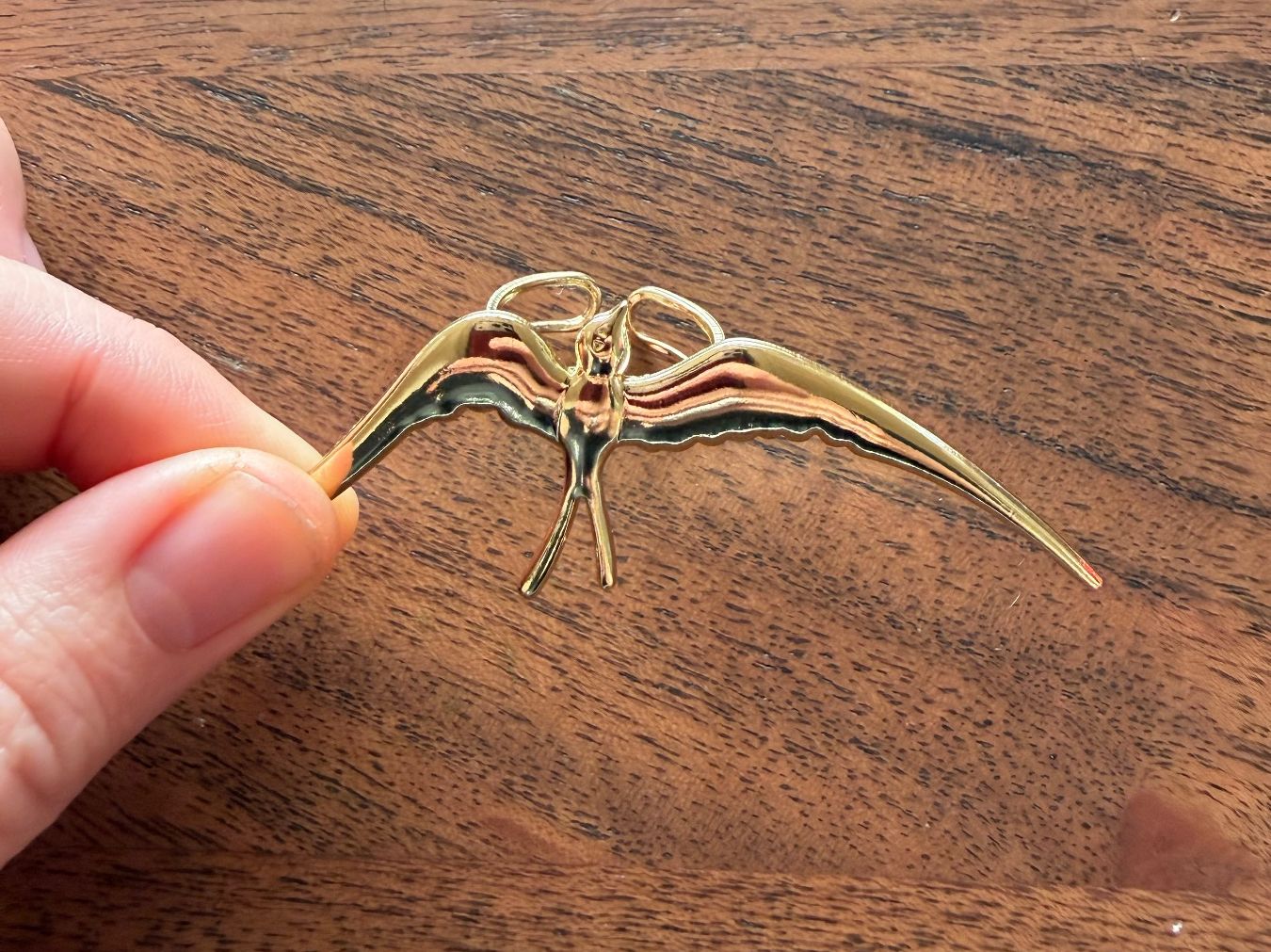 Anelli: Goldener Schwalben-Ring, one Size – Nuovo (secondo la descrizione) da Gams venduto da Mariawicca 4