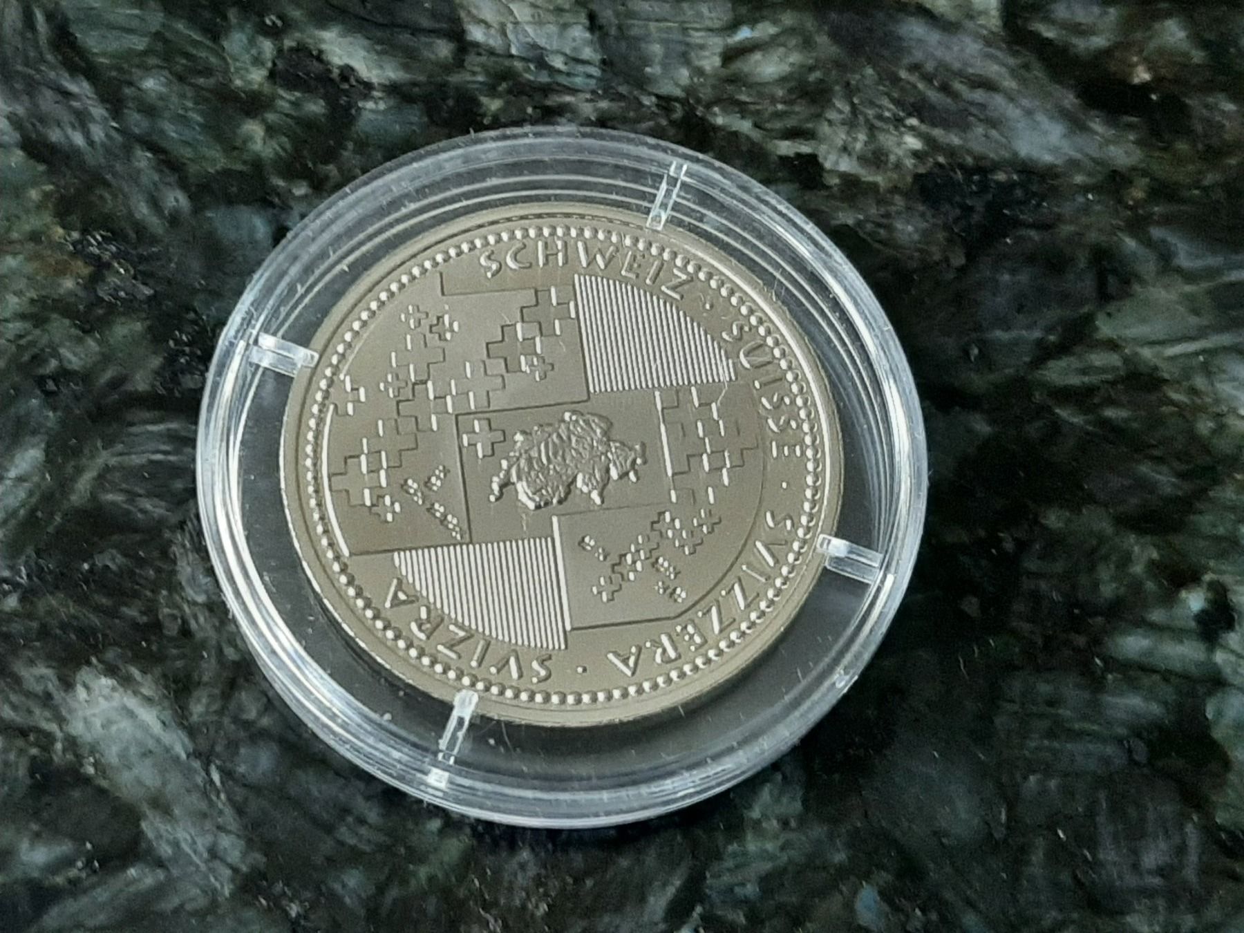 Medaillen: Medallie Schweizer Nationalhymne, 1961 – Neu (gemäss Beschreibung) aus Bern von maximus365