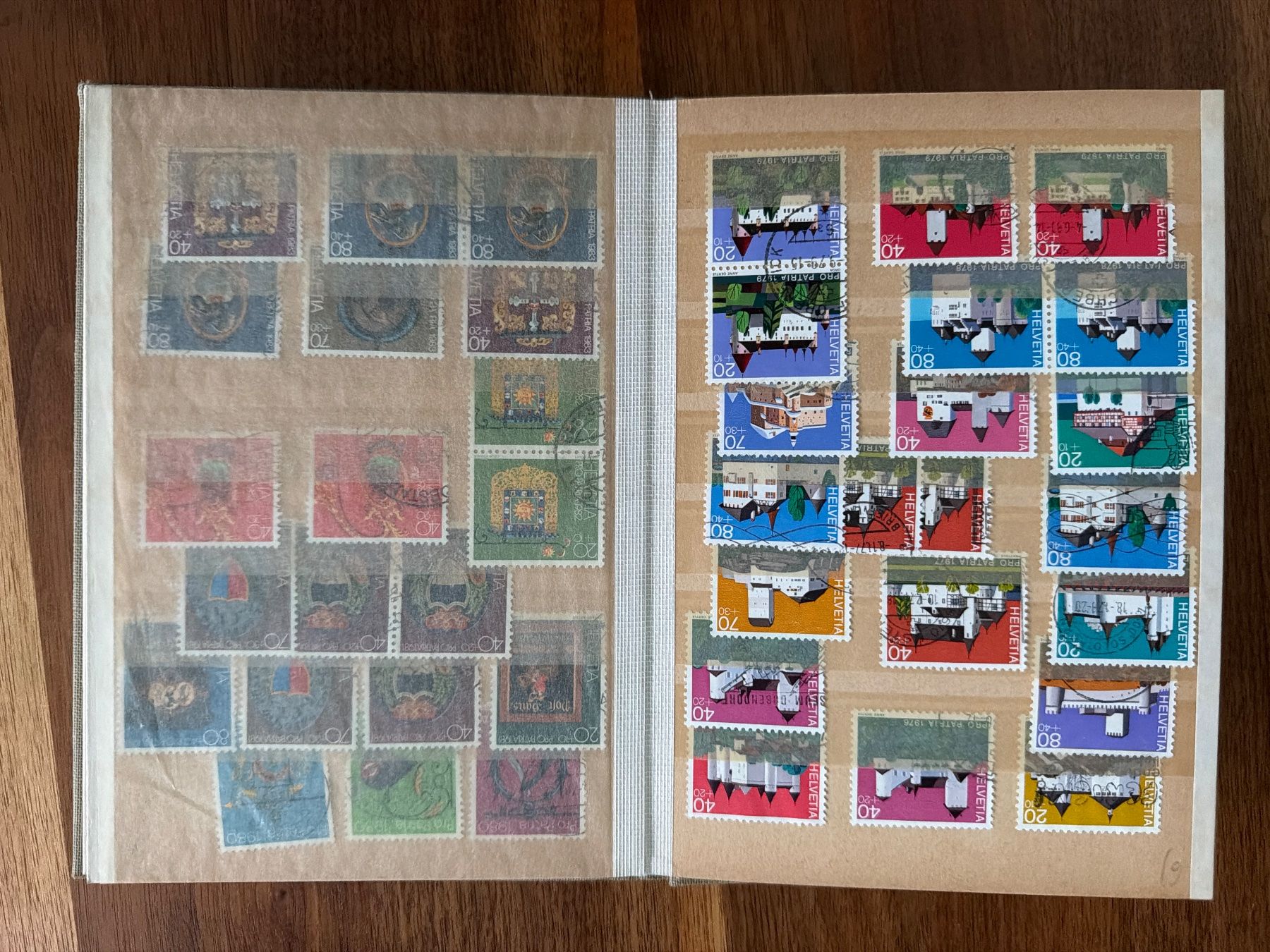 Tutti i francobolli: Briefmarken Pro Patria – Usato da Horgen venduto da Nuschel01 3