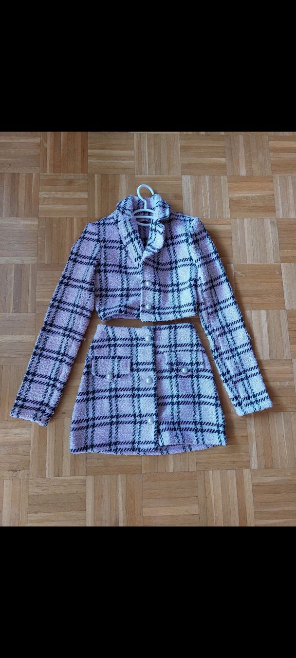 Anzüge & Kostüme: Ensemble 2 pièces Jupe et blazer en tweed – Gebraucht aus Avully von jul_n8zt