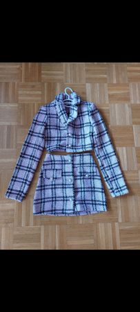 Ensemble 2 pièces Jupe et blazer en tweed