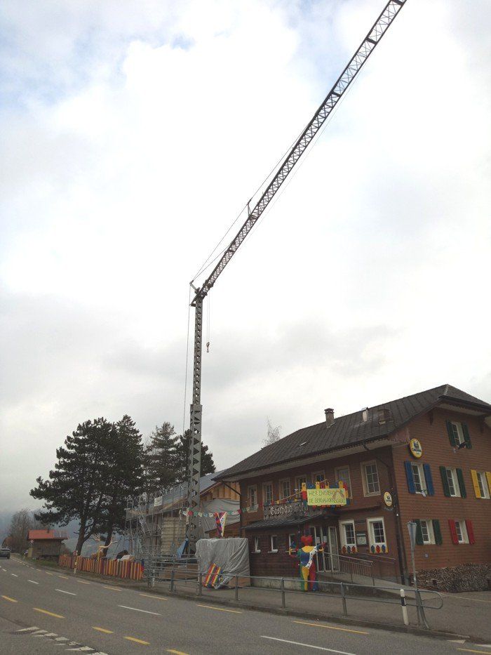 Gru: Baukran Condecta – Usato da Diessenhofen venduto da hetech 1