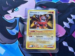 2007 POKEMON Rihornior Holo Diamond & Pearl LV.61 12