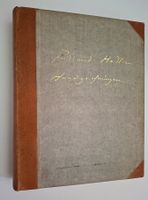 Mühlestein Hodler. Buch 1 Text, Buch 2 mit 85 Zeichnungen.
