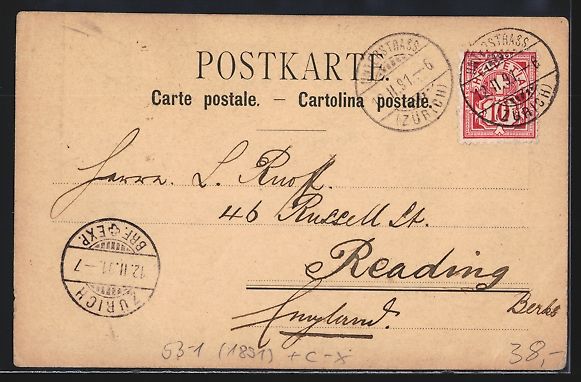 Cartoline postali: Vorläufer-Lithographie Brunnen /Lac des – Usato da Berlin venduto da bartko-reher 1