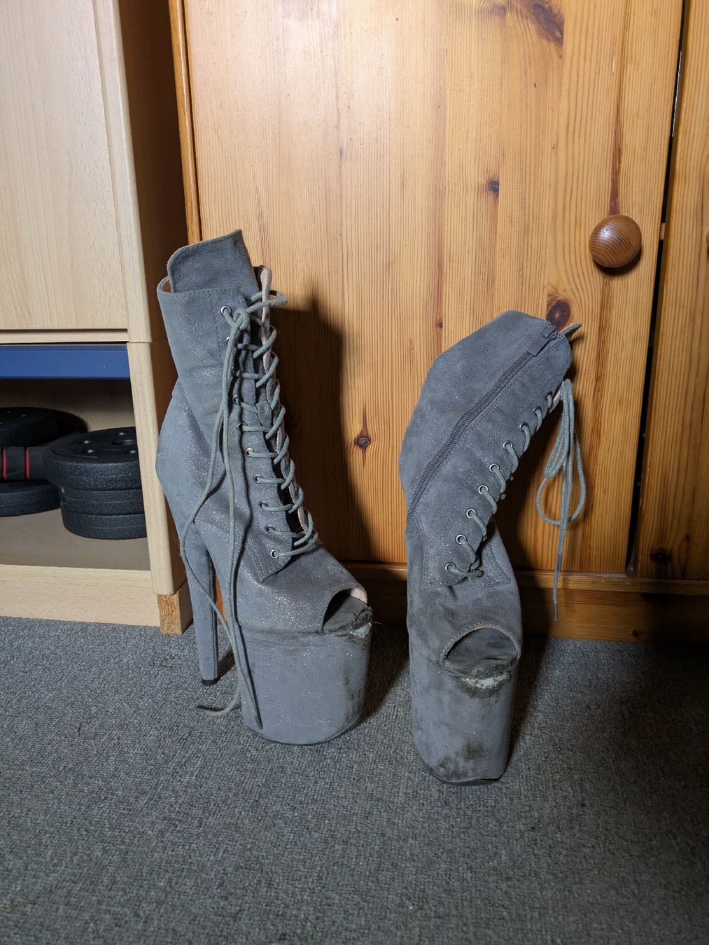 Damenschuhe: Pole dance Heels – Gebraucht aus Oberentfelden von Plotka