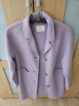 Zara Mädchen Jacke, Gr. 152, Flieder