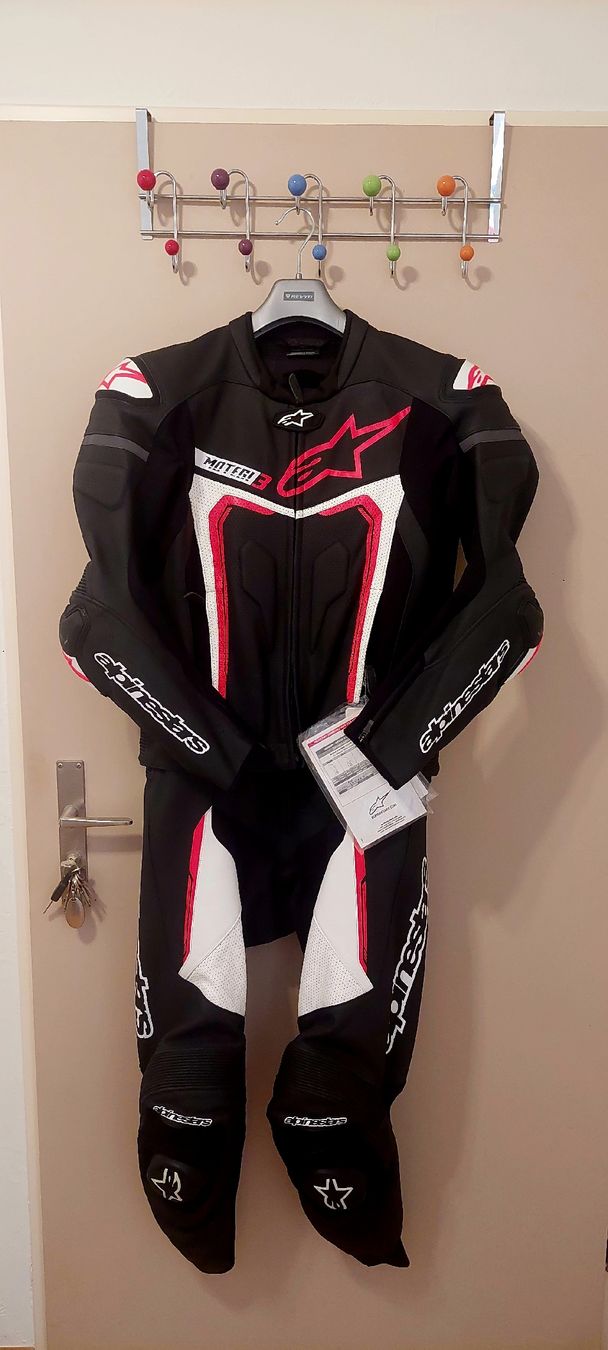 Alpinestars Completi: Alpinestars Lederkombi – Nuovo e nell'imballaggio originale da Winkel venduto da boimi91