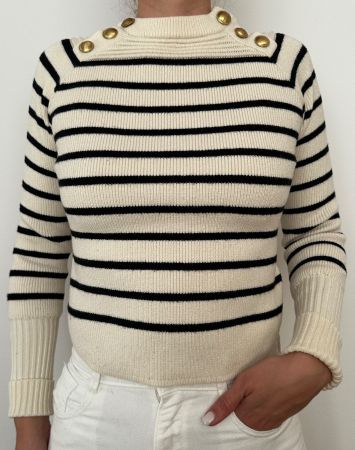 Strickpullover, Grösse XS, gestreift, Top Zustand!