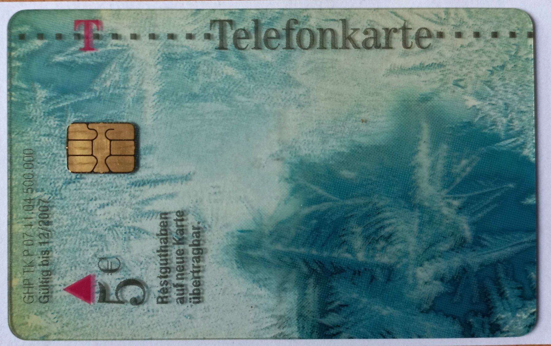 Schede telefoniche: Taxcard - Rauhreif - D – Usato da Niederuzwil venduto da lubimaja