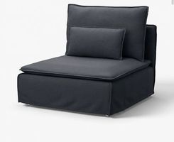 Bezug knäbäck anthrazit fürs ikea söderhamn sitzelement