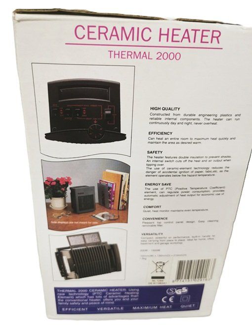 Radiatori: CERAMIC HEATER Thermal 2000 – Usato da Wilen b. Wollerau venduto da morethanmusic 1
