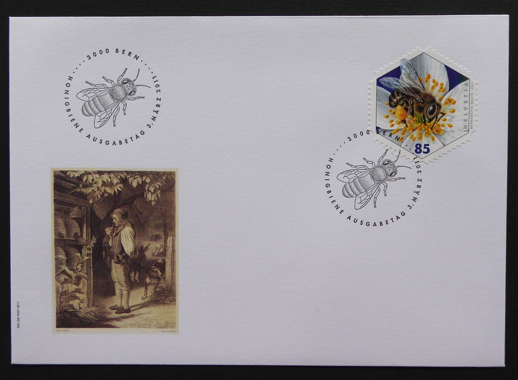 Tutti i francobolli: 2011 - CH - Znr. 1383 / Einzelwert - FDC - ES - 03.03.2011 – Usato da Holziken venduto da Cindy003