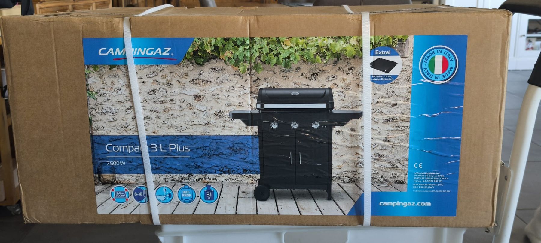 Griglie: Campingaz Gasgrill BBQ Compact 3L Plus – Nuovo e nell'imballaggio originale da Bremgarten AG venduto da Angie_77 1