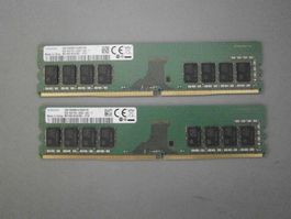 16GB = 2x 8GB DDR4 2666 Samsung für PC HP, DELL, Lenovo etc