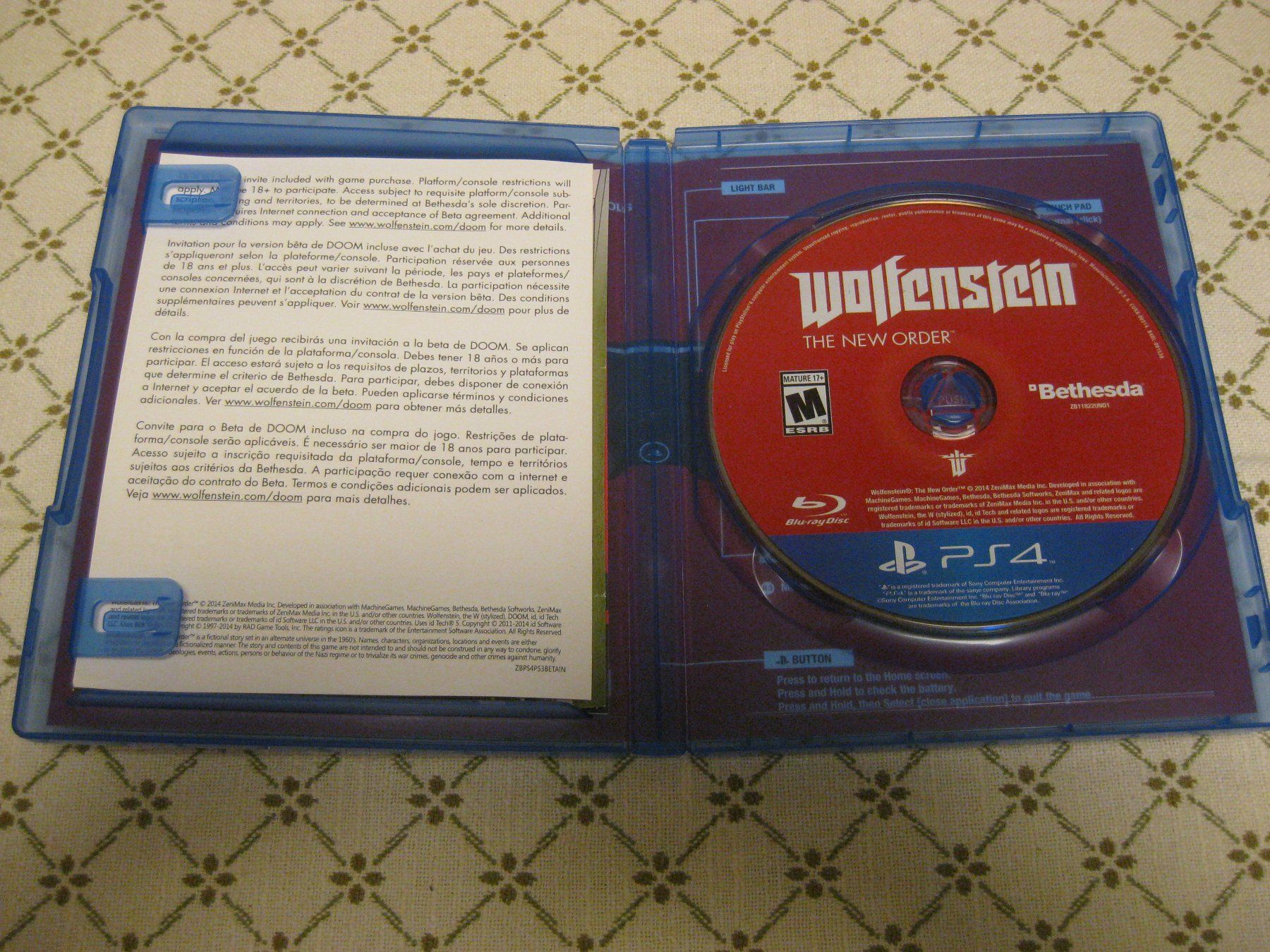 Sony Spiele: PS4 WOLFENSTEIN – Gebraucht aus Münchenbuchsee von neuwertig-gespart 1
