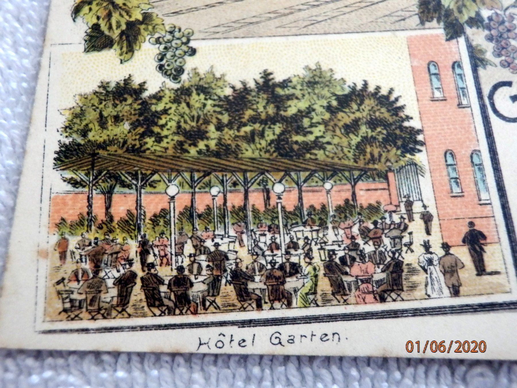 Cartes postales: Litho, Gruss aus Höchst am Main – D'occasion à Ueberstorf par dinbau 2