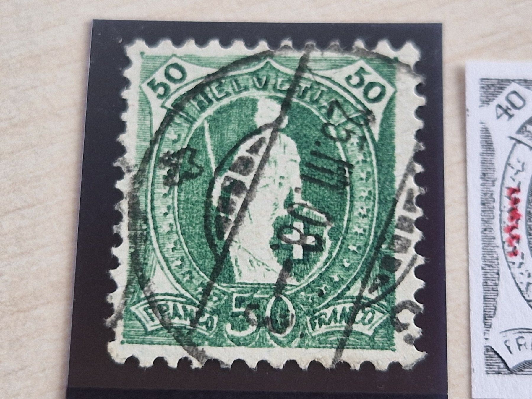Tutti i francobolli: Stehende 98A, verschiedene Plattenfehler, ab 1.- – Usato da Burgdorf venduto da Glossy01 1