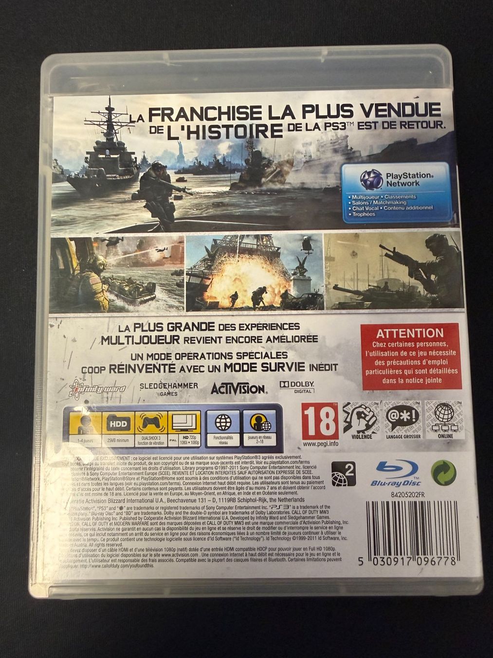 Sony Giochi: Call Of duty MW3 - PS3 – Usato da Pont-de-la-Morge venduto da Darfal 2
