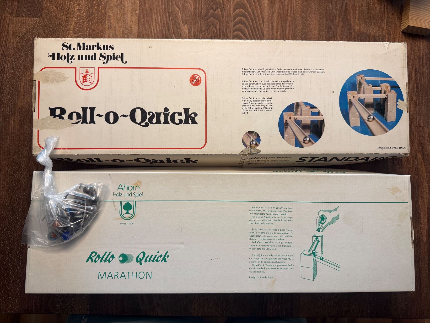 Spielzeuge: Rollo Quick Kugelbahn «Standard» & «Marathon» – Gebraucht aus Zürich von oli_rbv6