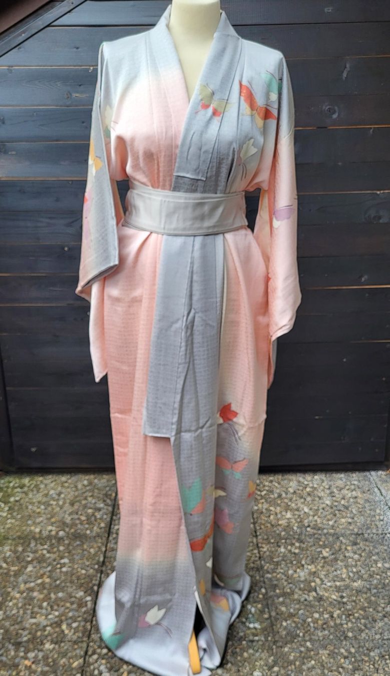 Arte internazionale: Kimono japonais en soie – Nuovo (secondo la descrizione) da Fribourg venduto da VictoriaShop7 1