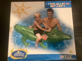 Aufblasbares INTEX Vintage Schwimmtier Krokodil 2010