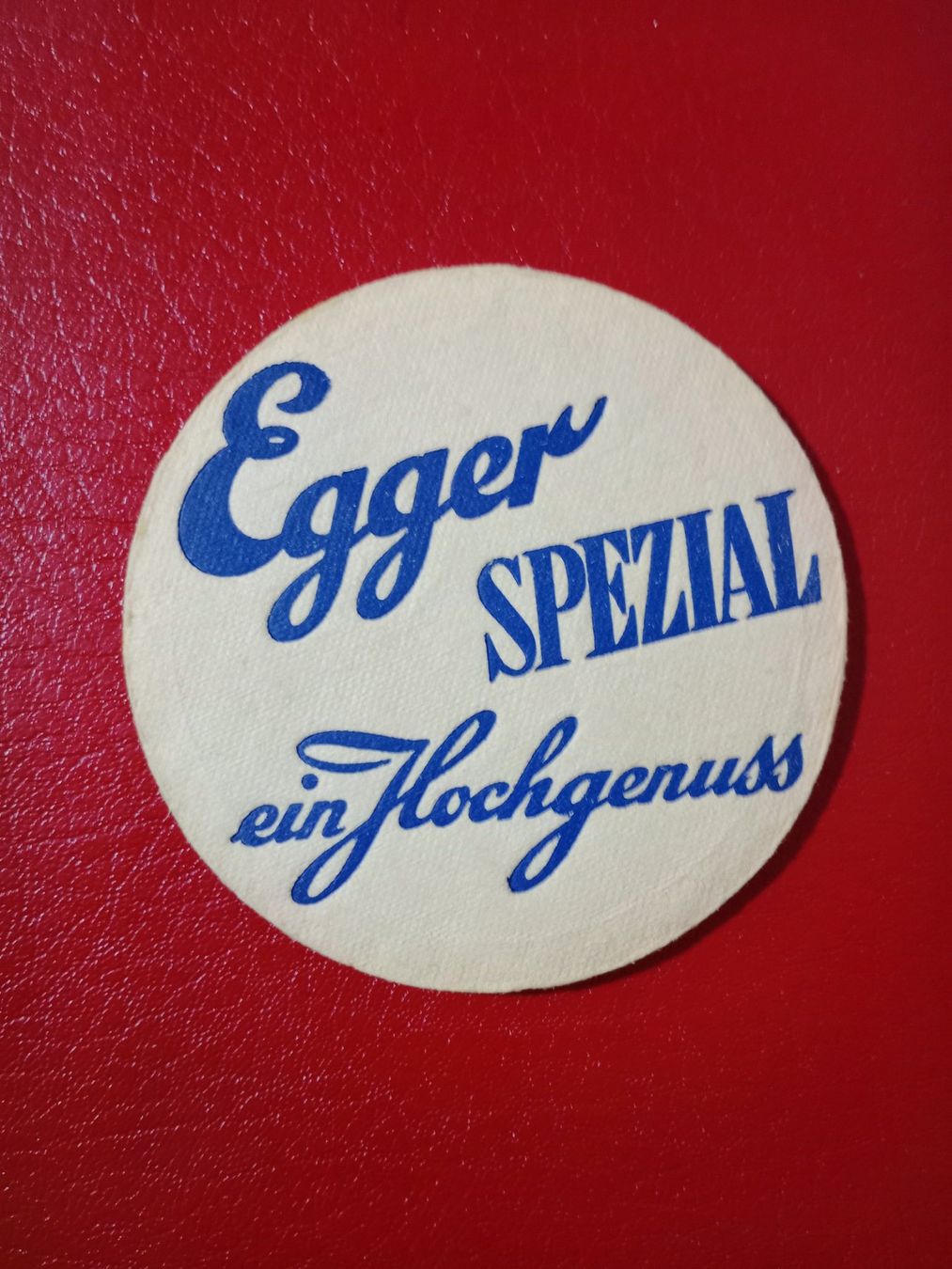 Egger Bier Dessous de verre: alter Bierdeckel Egger Bier Worb – D'occasion à Küttigen par Melisch1000 1