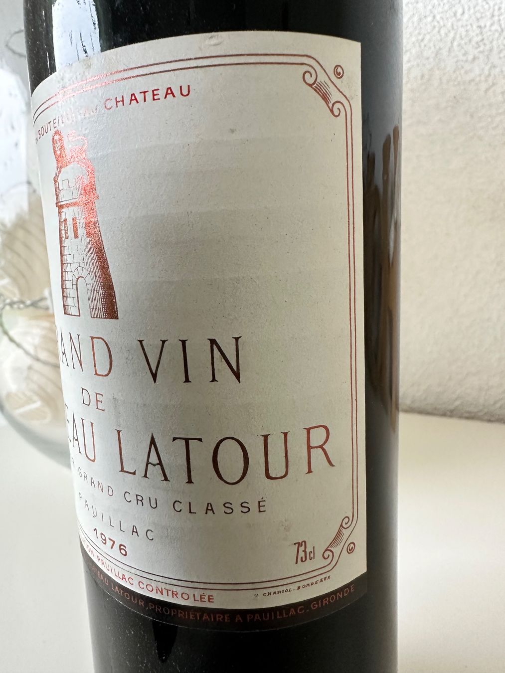 Vino: Château Latour 1976 – Nuovo (secondo la descrizione) da Yens venduto da Rilou80 3