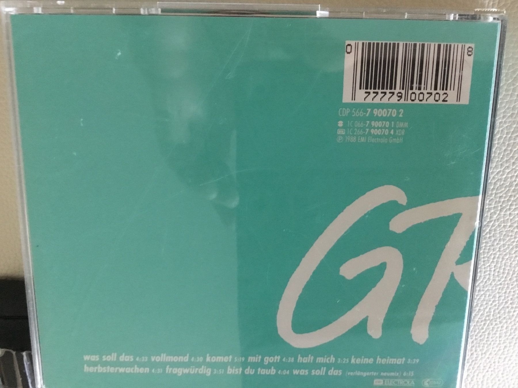 CDs: Grönemeyer – Gebraucht aus Thierachern von sweden08 1
