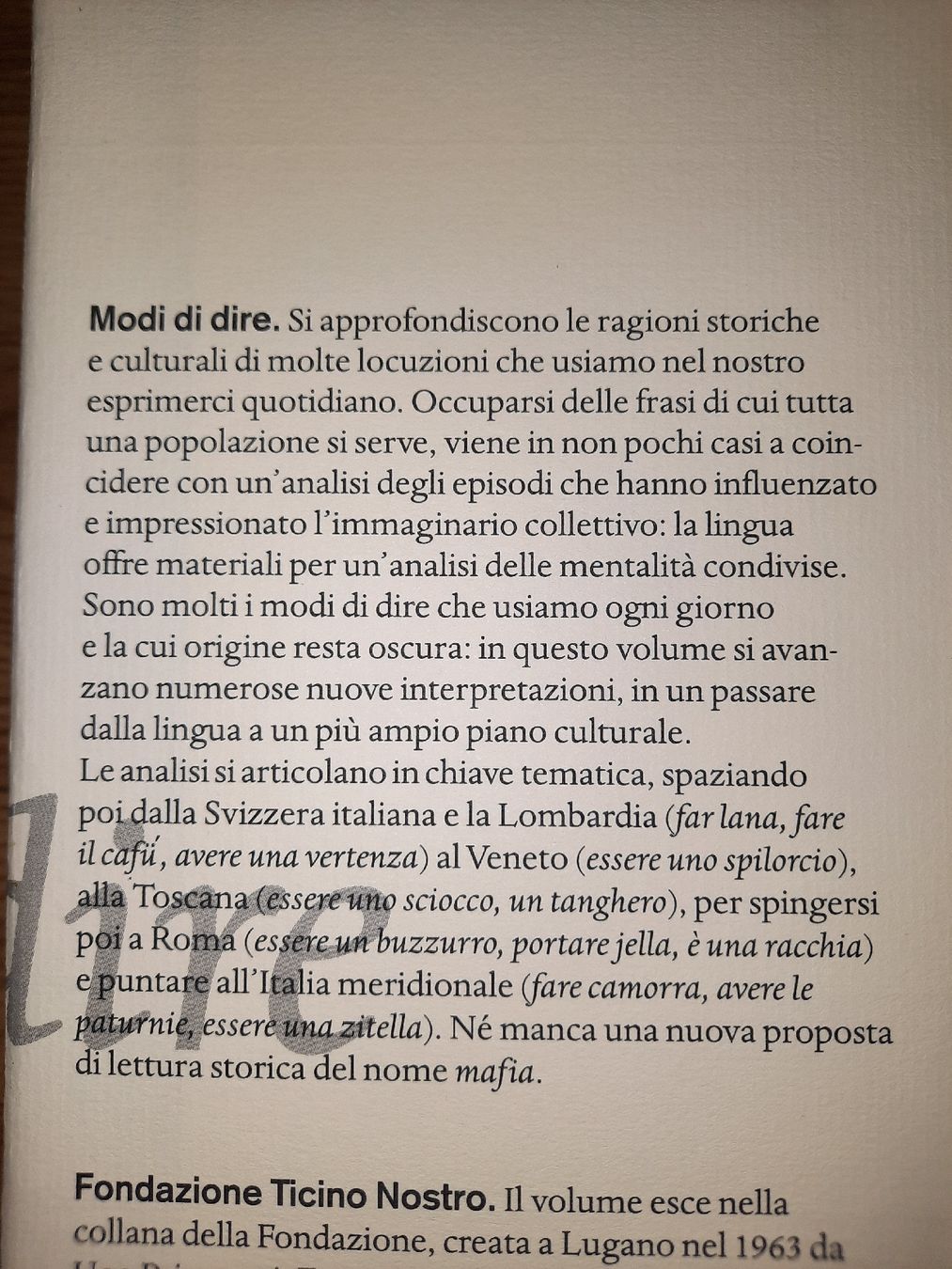 Libri: Modi di dire di Ottavio Lurati – Nuovo (secondo la descrizione) da Biasca venduto da Old_6blh 4