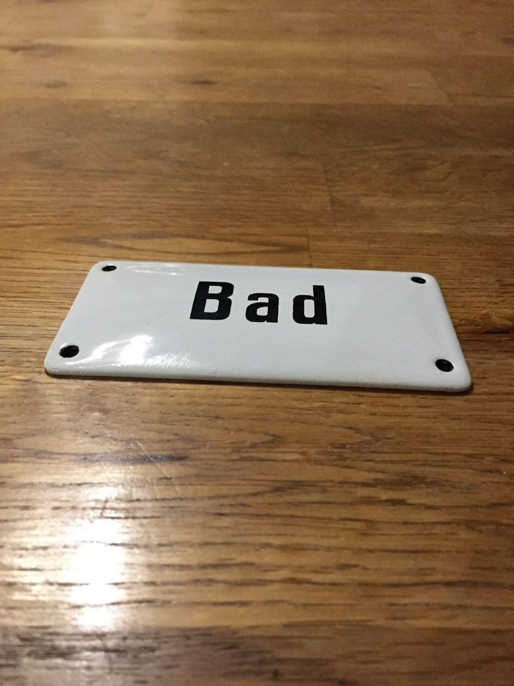 Insegne: (KOPIE) Emailschild Bad – Nuovo e nell'imballaggio originale da Balgach venduto da Boehni52 1