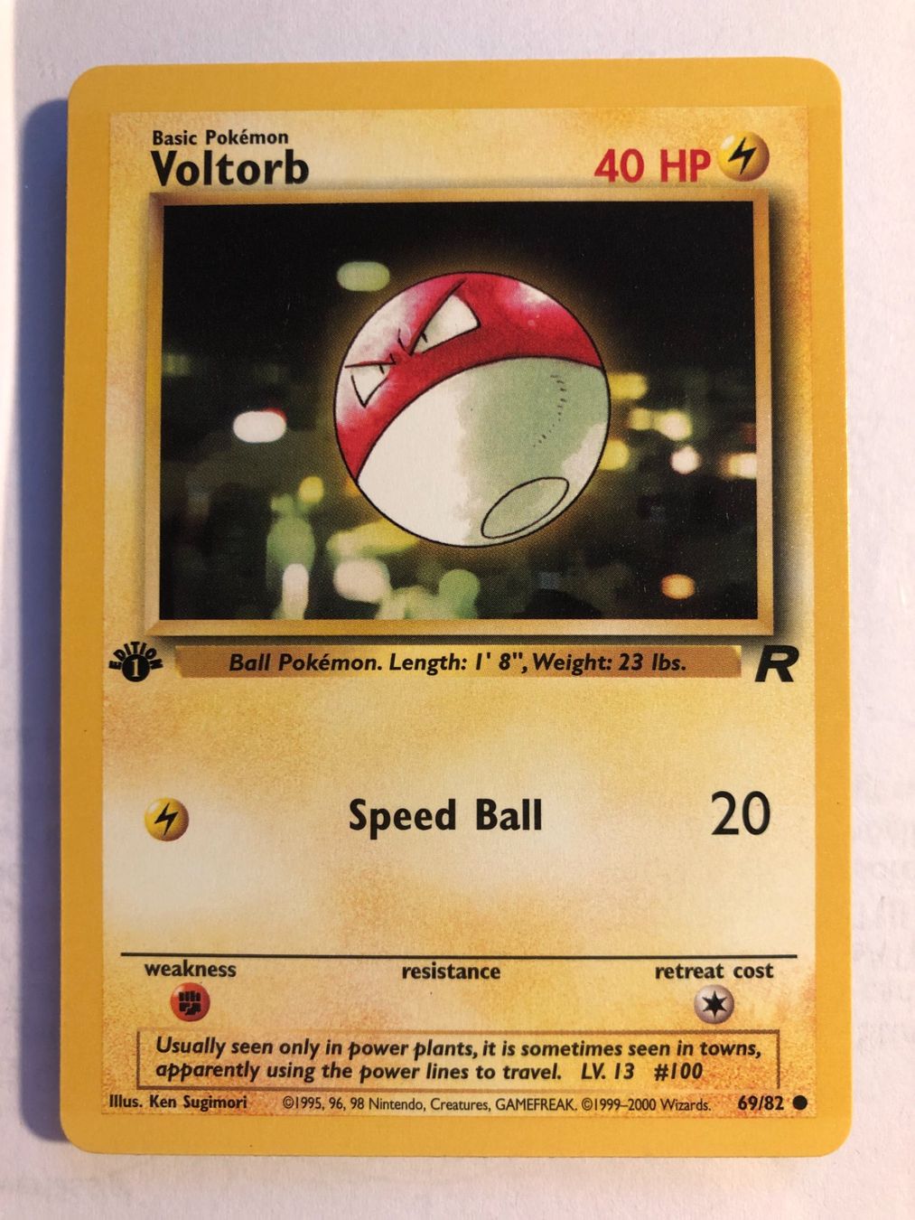 Cartes à collectionner: Voltorb 1st Team Rocket - MINT - ab 1.- – D'occasion à Giubiasco par dan_pr8b