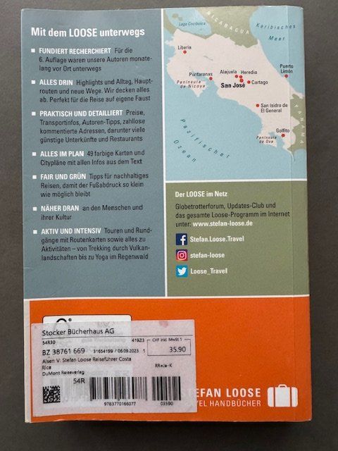 Libri: COSTA RICA - REISEFÜHRER – Usato da Honau venduto da sainj 1
