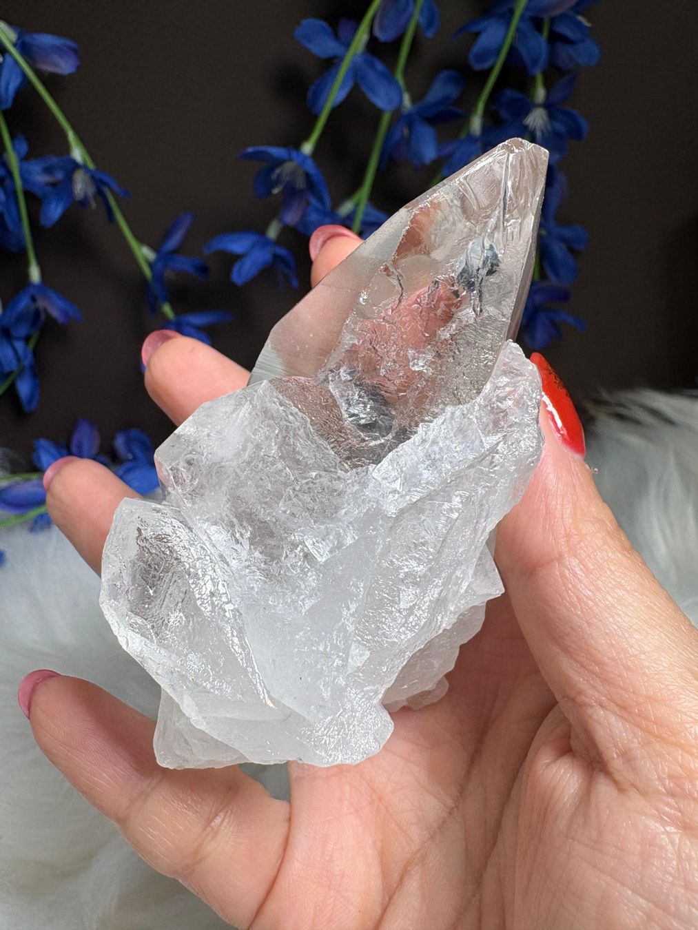 Minerali & Pietre curative: Laotischer Clear Quartz Cluster – Nuovo (secondo la descrizione) da Neuheim venduto da m.hald 4