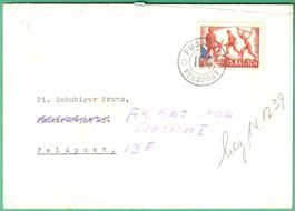 1939  FÜS. BAT 104    Feldpost