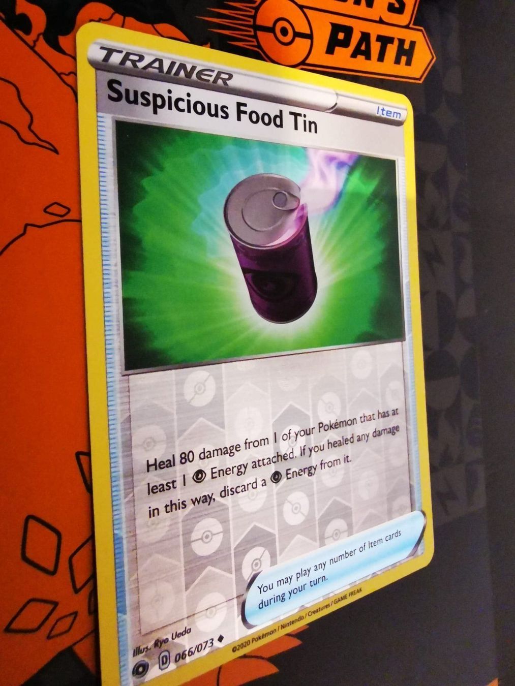Cartoline: Suspicious Food Tin 66/73 REVERSE HOLO – Nuovo (secondo la descrizione) da Opfikon venduto da Yoshis_World 1