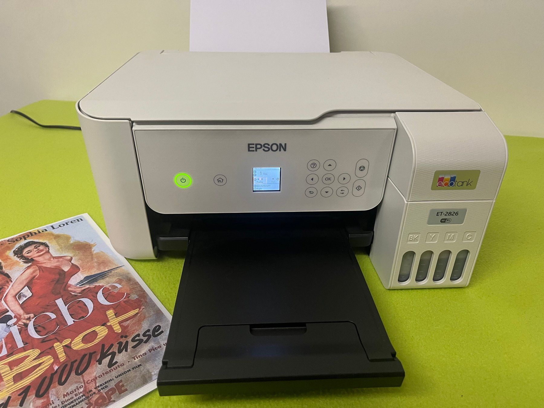 Epson Stampanti: Epson ET-2826 A4-Multifunktions-Wi-Fi-Tintentankdrucker – Usato da Neftenbach venduto da Wrangler98 1