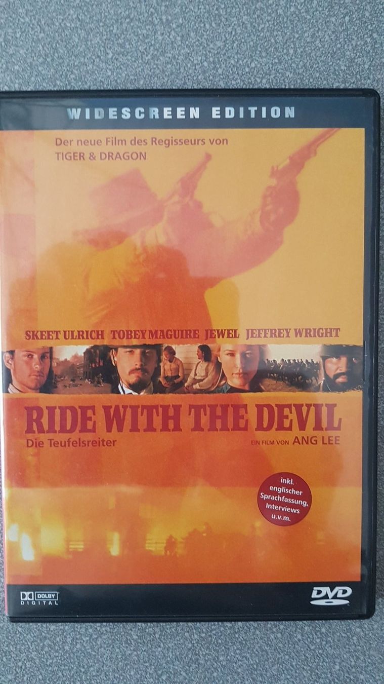 Tutti i DVDs: DVD Ride with the devil / Tobey Maguire – Usato da Oetwil am See venduto da fineli2