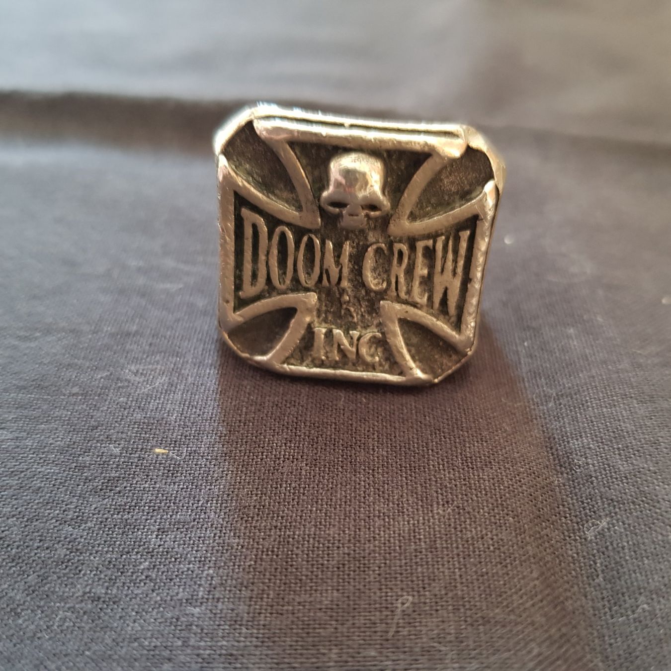 Anelli: Bague Black Label Society "Official Doom Crew" – Usato da Monte Carasso venduto da arn_dime 1