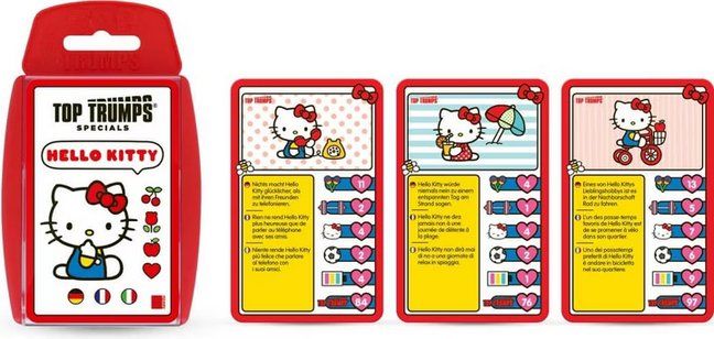 Giochi: Top Trumps Quartett / Hello Kitty (d/f/i) – Nuovo e nell'imballaggio originale da Oensingen venduto da Liquidations-Shop
