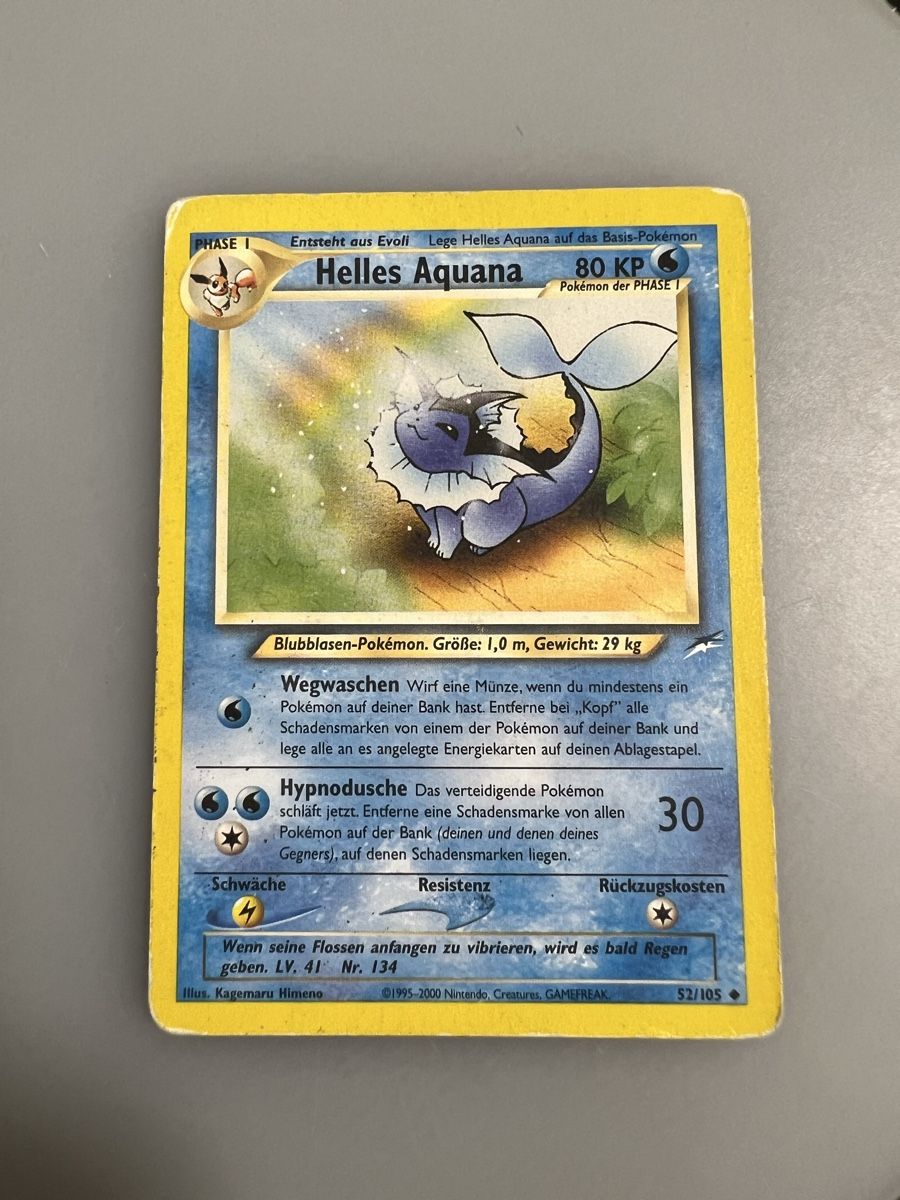 Pokémon Carte collezionabili: Helles Aquana – Usato da Muttenz venduto da Michugee97