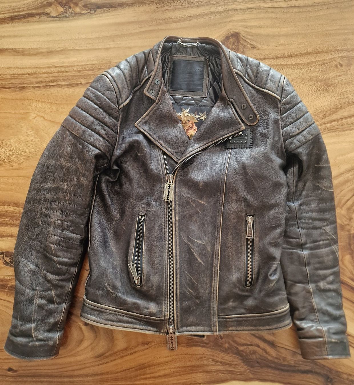 Philipp Plein Giacche: Originale Philipp Plein Leder Jacke – Usato da Schafisheim venduto da Sascha.77 3