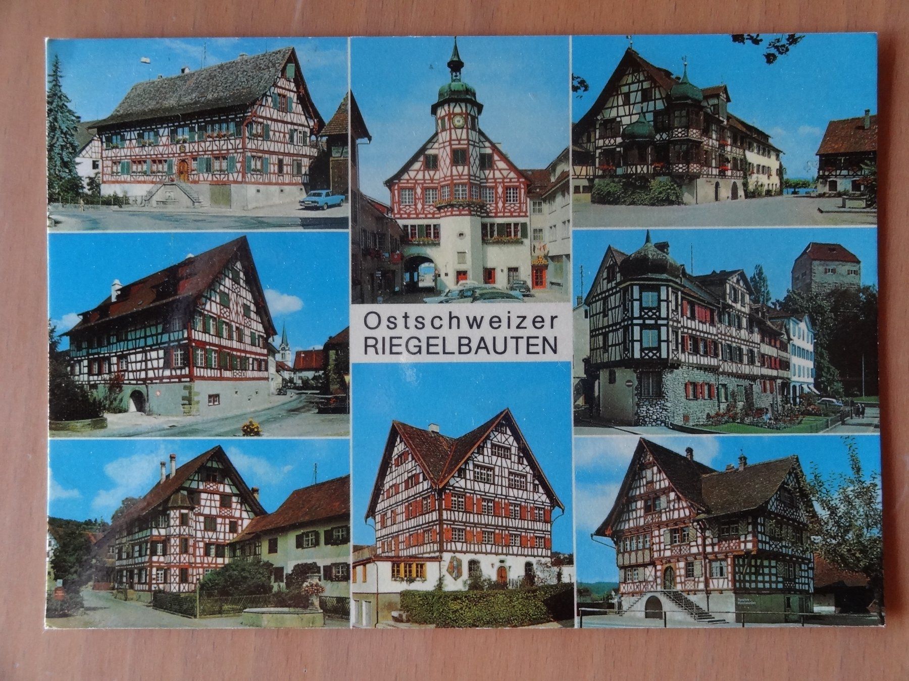 Cartoline postali: Ostschweizer - Kanton TG et ZH - 1979 – Usato da St Léonard venduto da Riglin