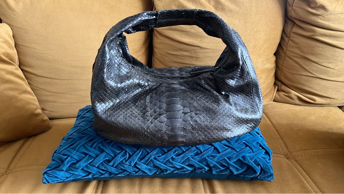 Borse da donna: EXCLUSIVE Damen Leder aus echtem Python - Oliver Grün – Nuovo e nell'imballaggio originale da Zürich venduto da gri_bdj5