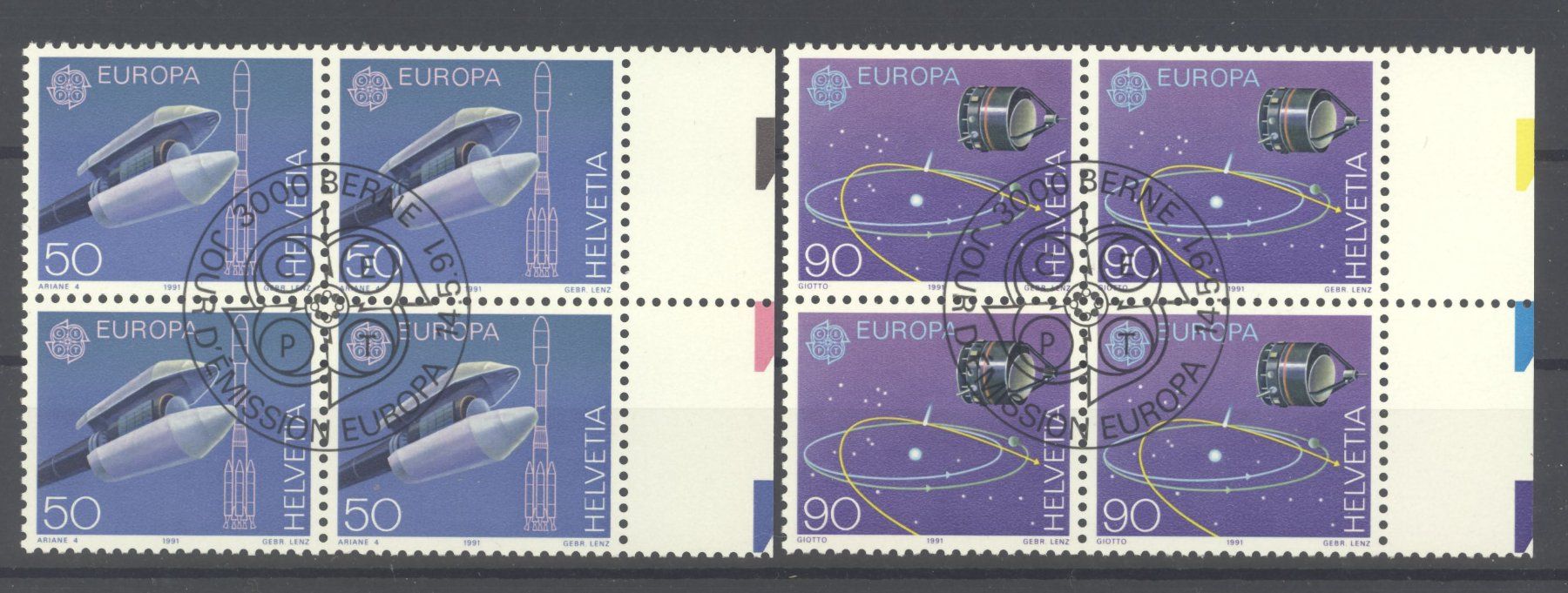 Tutti i francobolli: 1991, Europa, ET – Usato da Willisau venduto da Vollstempel