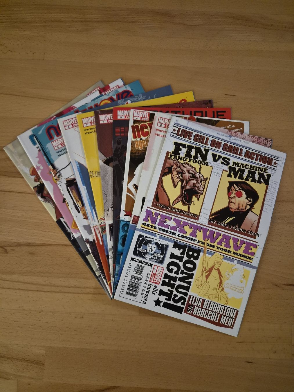 Fumetti: Nextwave: Agents of H.A.T.E. #2-11 – Usato da Biel/Bienne venduto da collector_comics