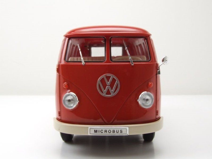 Volkswagen Modellautos: VW T1b Lieferwagen 1961-1963 "Porsche Renndienst rot / weiss – Neu und originalverpackt aus Gerlafingen von espero88 3