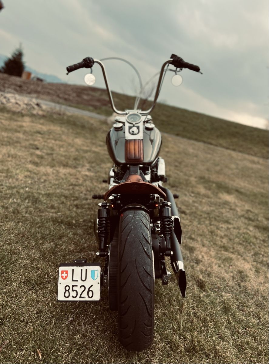 Harley-Davidson Chopper: 1996 Harley Davidson Dyna Wide Glide Precision Bobber – Usato da Meggen venduto da PrecisionBobbers 5